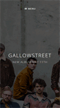 Mobile Screenshot of gallowstreet.com